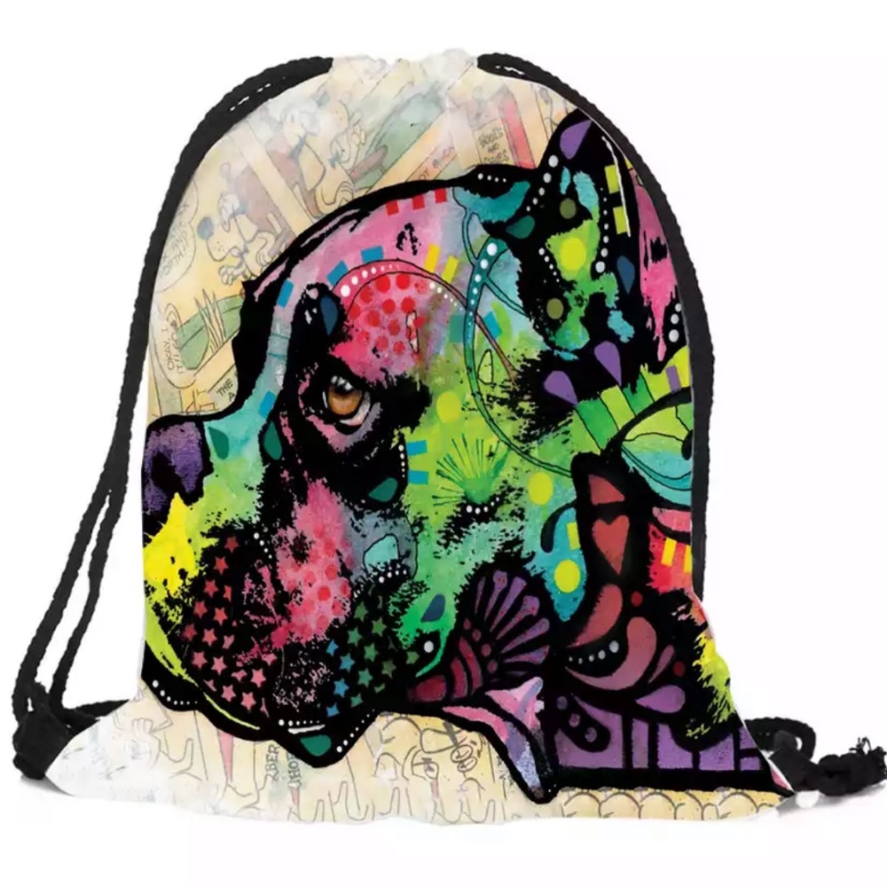 Boxer Drawstring Bag